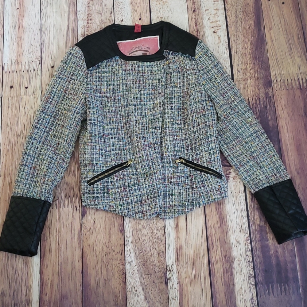 Rainbow Tweed Jacket